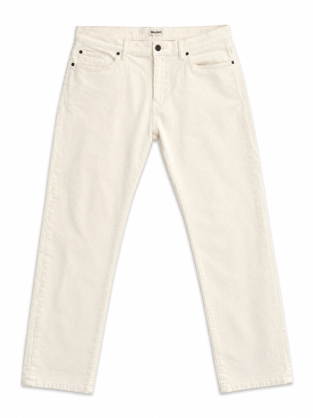 Todd Snyder Cream Straight-Leg Chinos